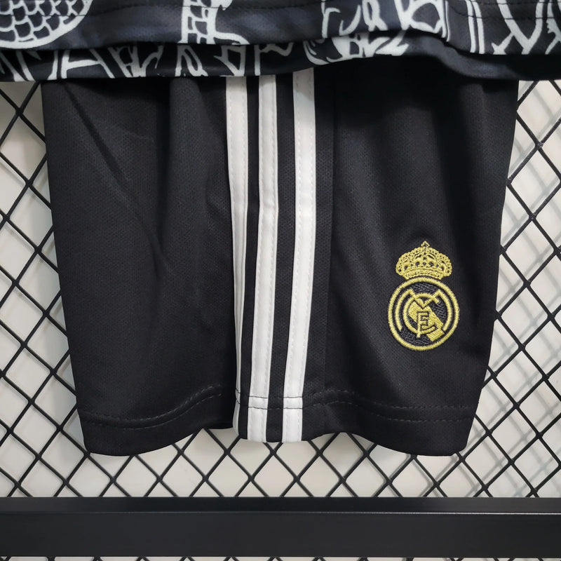 Kit Enfant Real Madrid Dragon Edition 23/24 - Noir