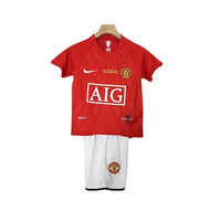 Kit Infantil Manchester United Retro 2007/2008