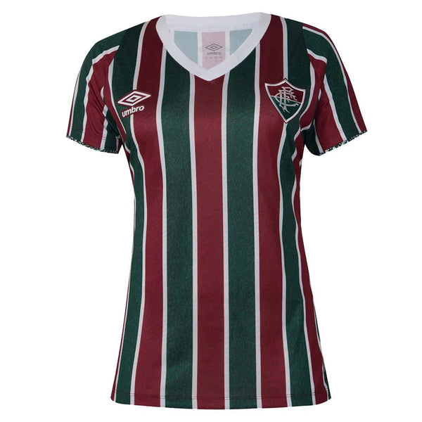 Maillot Fluminense Domicile 24/25 Femme - Vin et Vert
