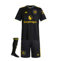 Kit Infantil Manchester United III 25/26 - com Meia
