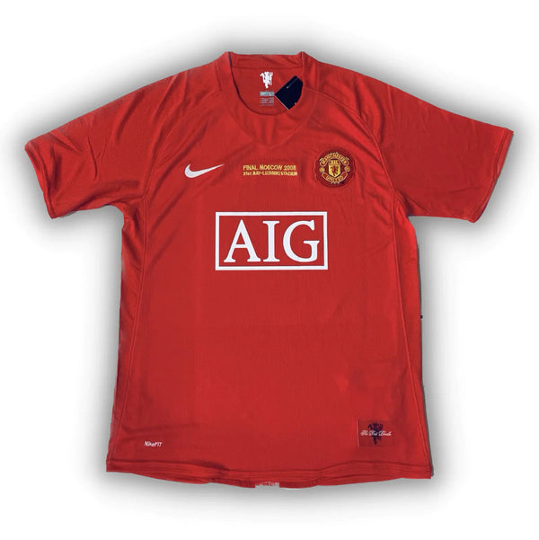 Manchester United Retro 2007/08 Champions League Edition Shirt - Red
