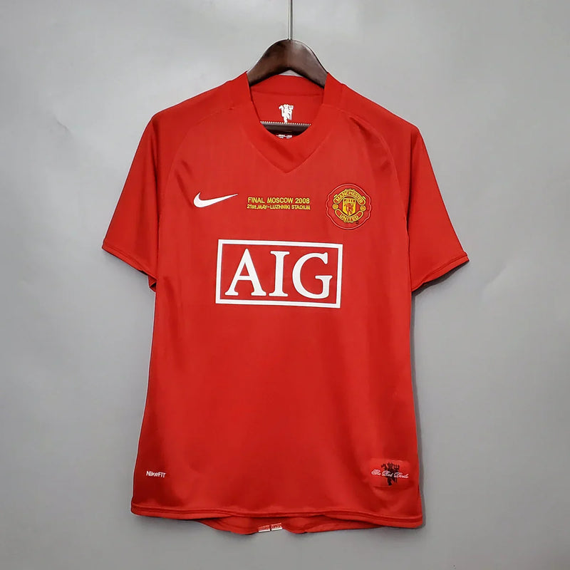 Manchester United Retro 2007/08 Champions League Edition Shirt - Red