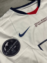 Maillot à manches longues Manchester United II 2008/2009 - Blanc