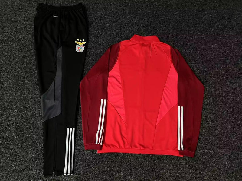 Benfica 23/24 Tracksuit Red - With zipper