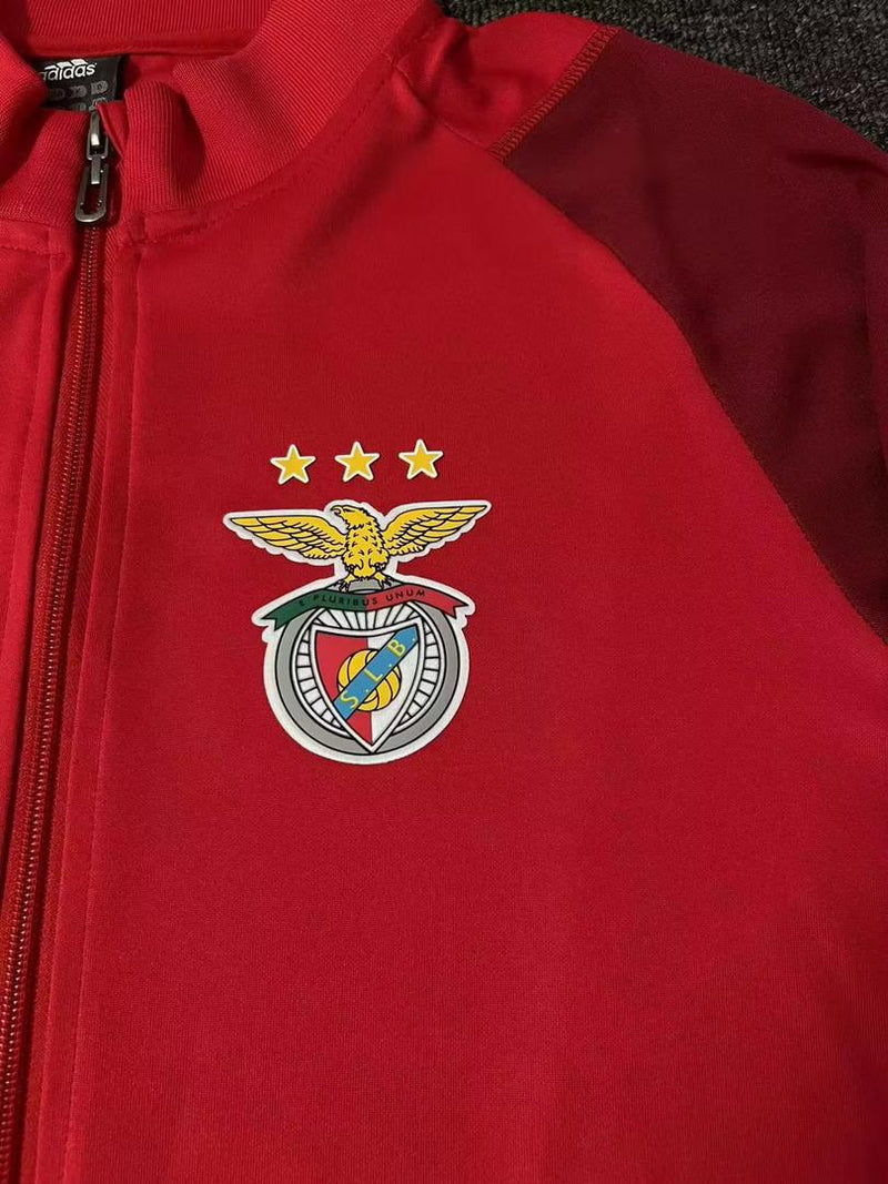 Benfica 23/24 Tracksuit Red - With zipper