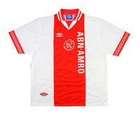 Maillot rétro Ajax 94/95 - Rouge et blanc