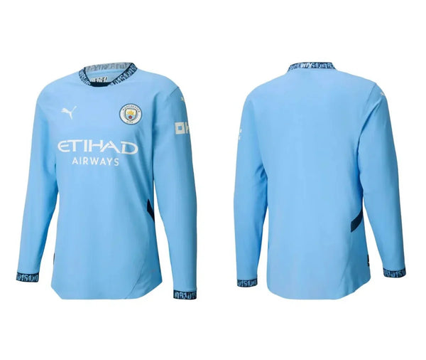 Maillot manches longues Manchester City I 24/25 - Bleu