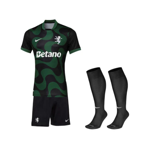 Kit Infantil Sporting III 25/26 - com Meia