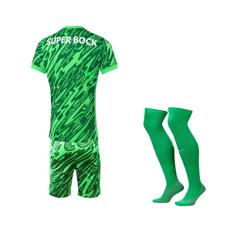 Kit Infantil Sporting Guarda Redes 25/26 - com Meia