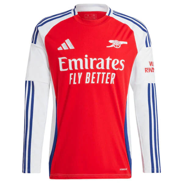 Arsenal Home 24/25 Long Sleeve Jersey - Red