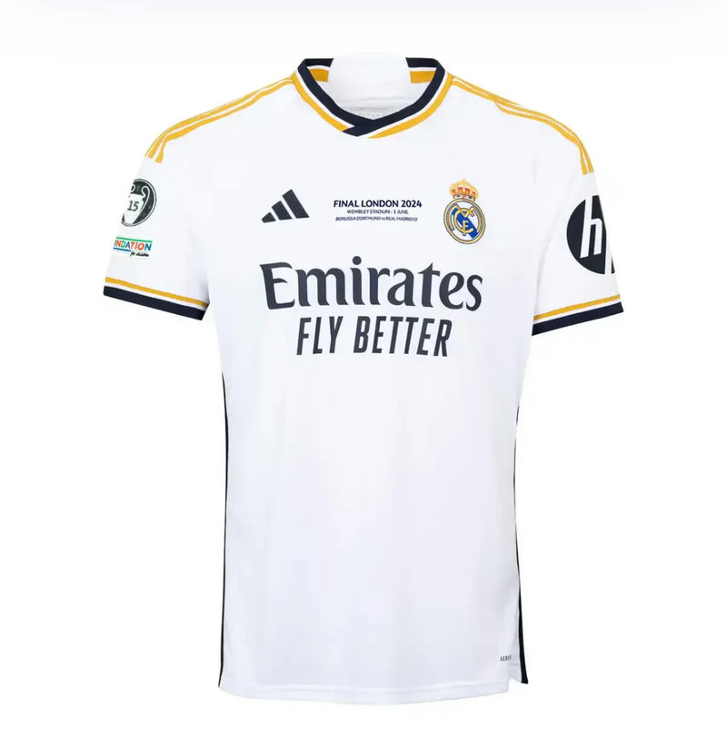 Real Madrid Home Shirt 23/24 - Champions League - UCL Patch + CWC