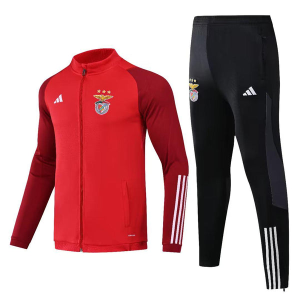 Benfica 23/24 Tracksuit Red - With zipper