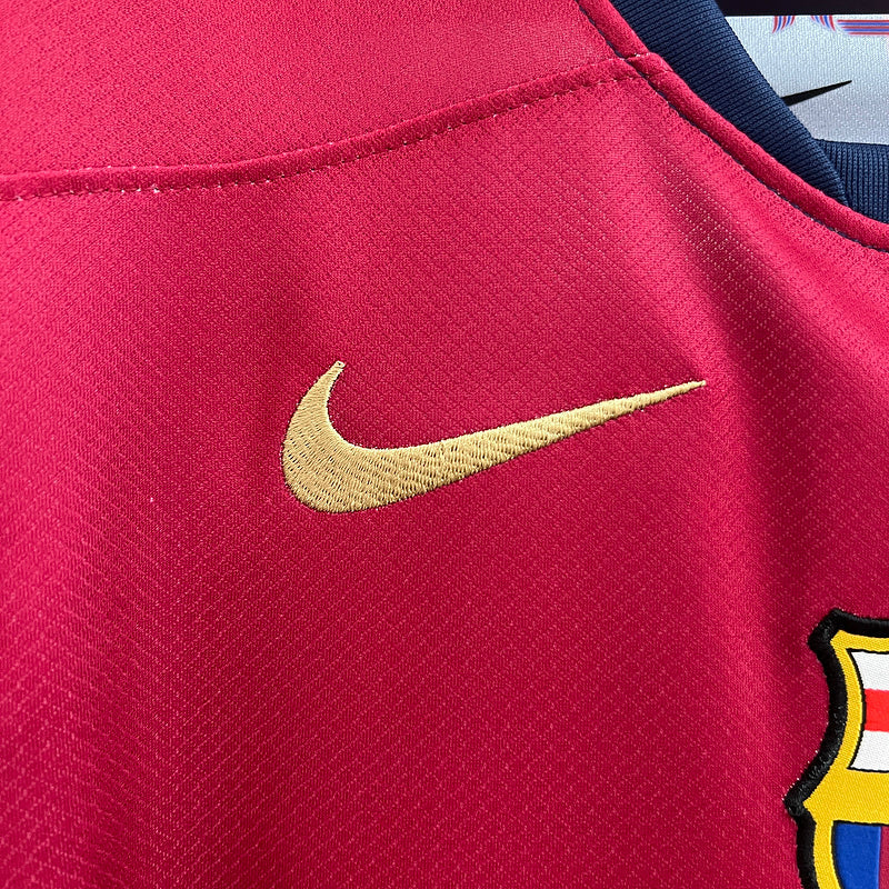 Barcelona Home Shirt 24/25 - Blue and Red