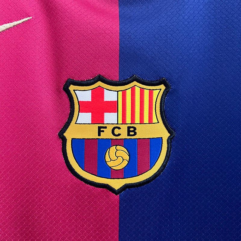 Barcelona Home Shirt 24/25 - Blue and Red
