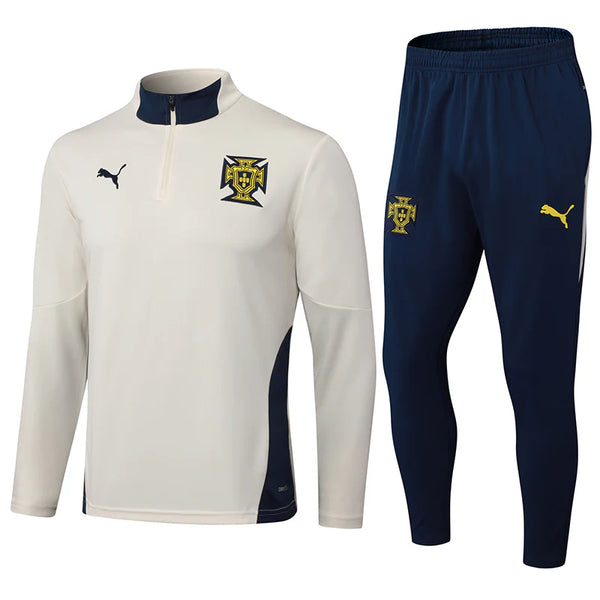 Portugal 25/26 Tracksuit - White