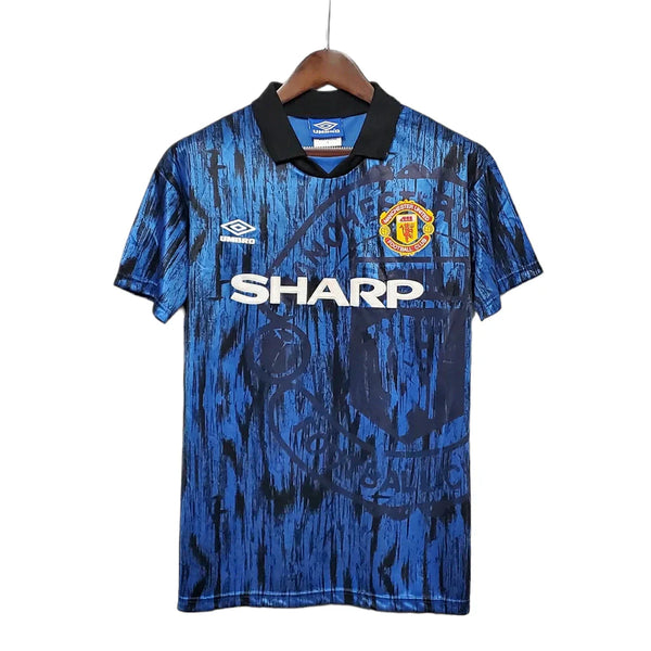Manchester United Retro 92/93 Shirt - Blue