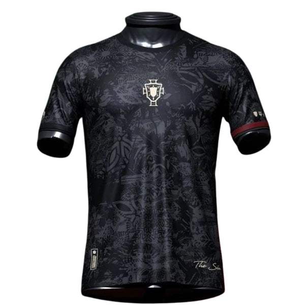 Portugal National Team The Siu CR7 Euro 24/25 Jersey - Black