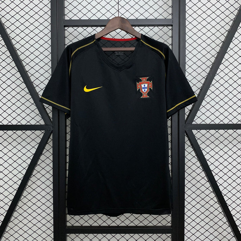 Portugal II Retro 2006 Shirt - Black