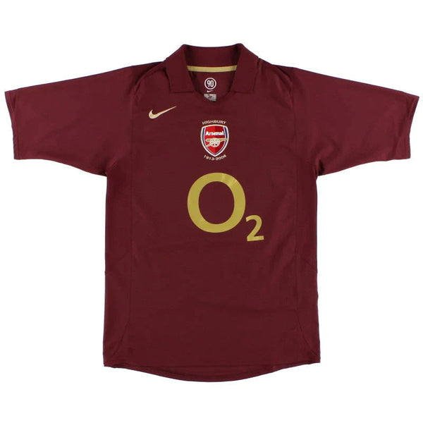 Arsenal Retro 2005/2006 Shirt - Wine