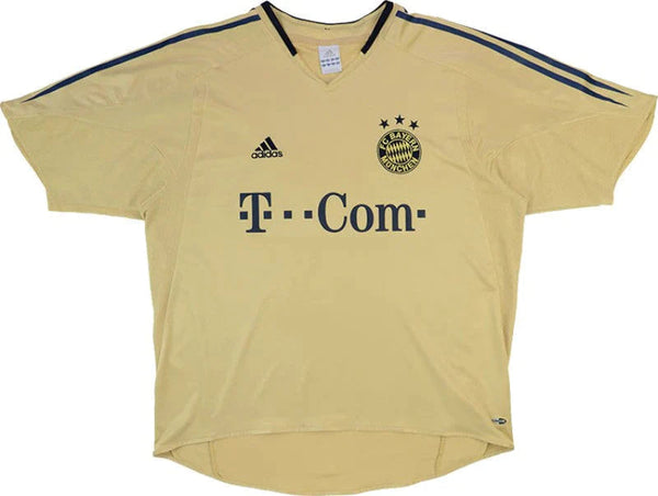 Maillot rétro Bayern Munich III 2004/2005 - Jaune