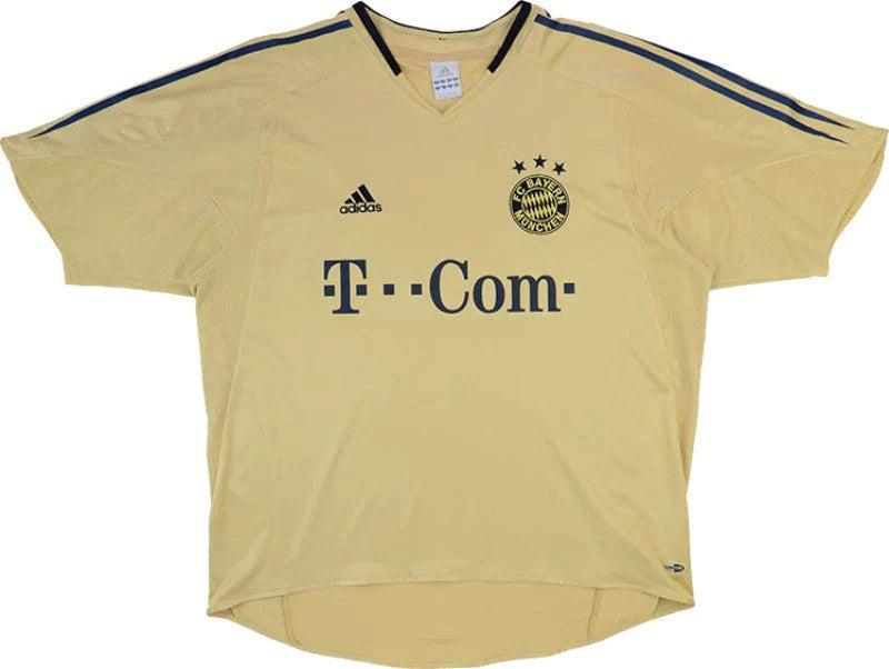 Maillot rétro Bayern Munich III 2004/2005 - Jaune
