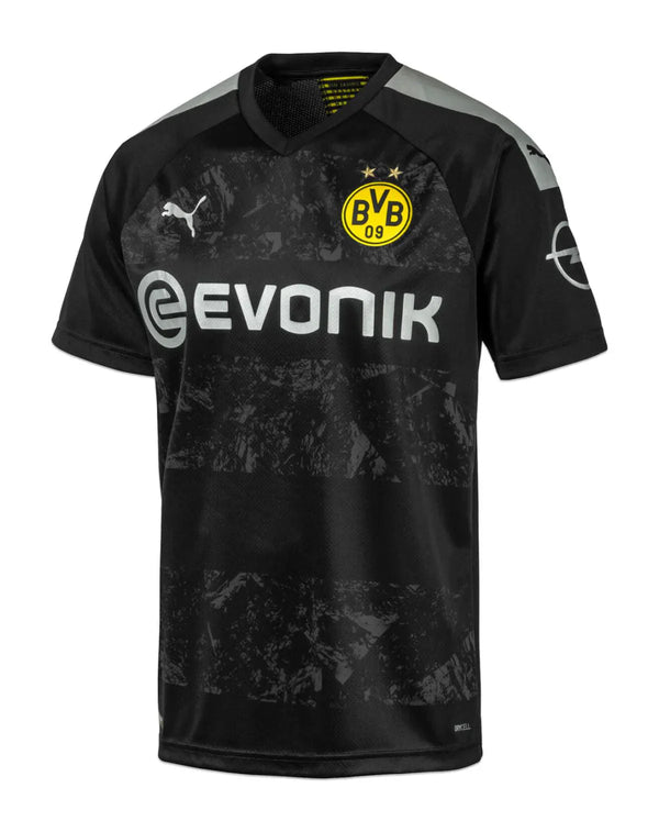 Borussia Dortmund 2019/2020 Retro Home Shirt - Black