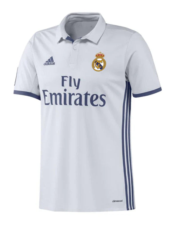 Real Madrid Retro 2016/2017 Home Shirt - White