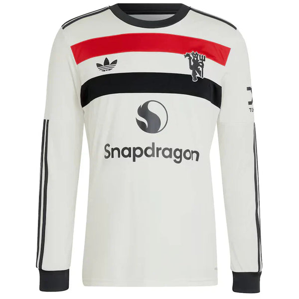 Manchester United III 24/25 Long Sleeve Jersey - White