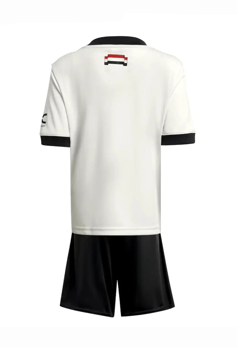 Manchester United III 24/25 Children's Kit - White