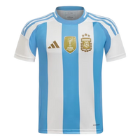 Kit Infantil Argentina I 24/25 Com Patch FIFA - Azul e Branco