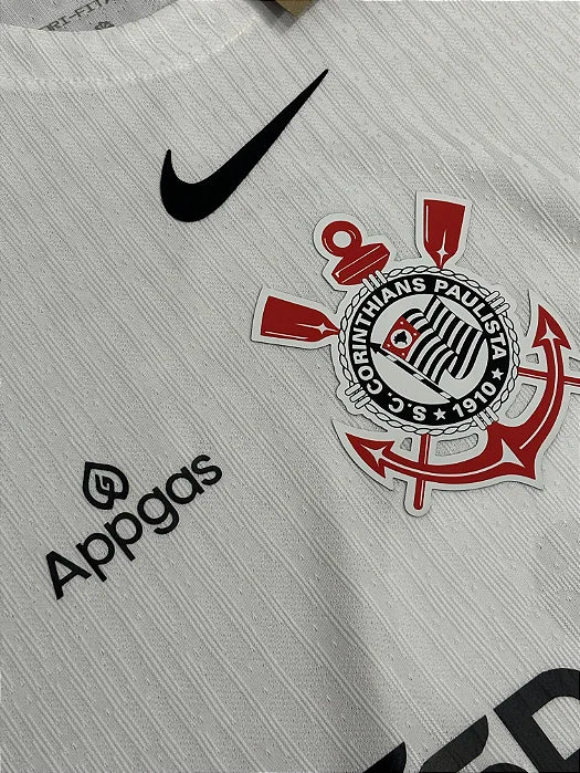 Corinthians Home Jersey 25/26 - All Sponsorships