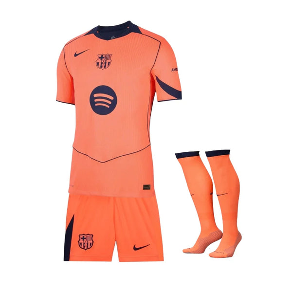 Kit Infantil Barcelona III 25/26 - com Meia