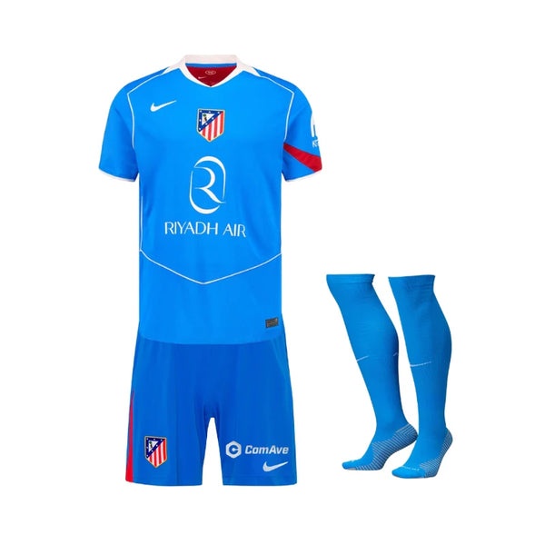 Kit Infantil Atlético de Madrid III 25/26 - com Meia
