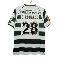 Camisola Sporting I 2001/2003- Ronaldo