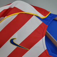 Maillot Rétro Atlético de Madrid 2004/2005 - Rouge et Blanc