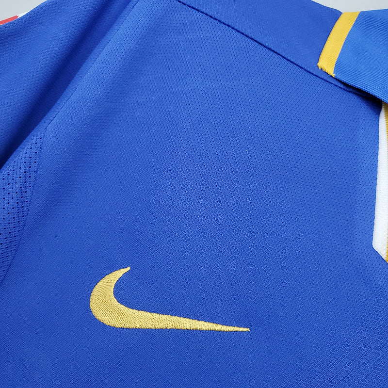 Italy Retro 1996 Jersey - Blue