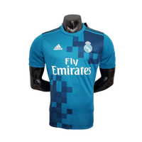 Real Madrid Third Jersey 17/18 - Blue Men's Player
