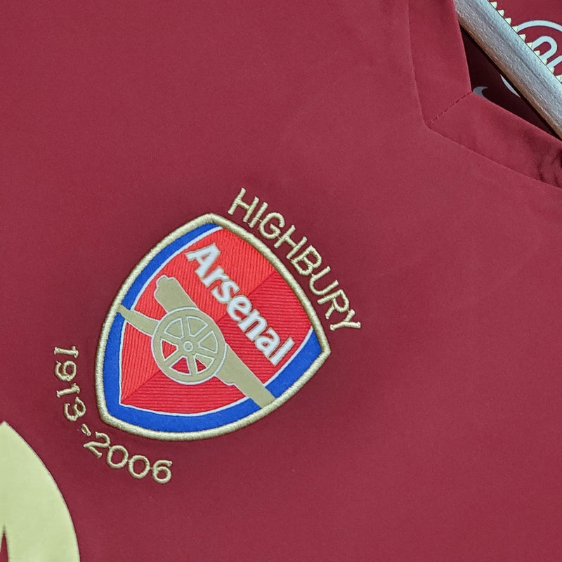 Arsenal Retro 2005/2006 Shirt - Wine