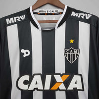 Camisola Atlético MG Retrô 2016/2017 - Preta e Branca