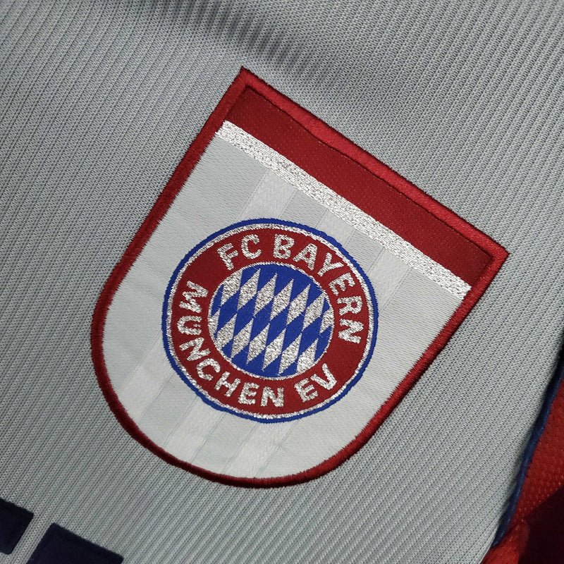 Maillot Rétro Bayern Munich 1998/1999 - Rouge et Gris