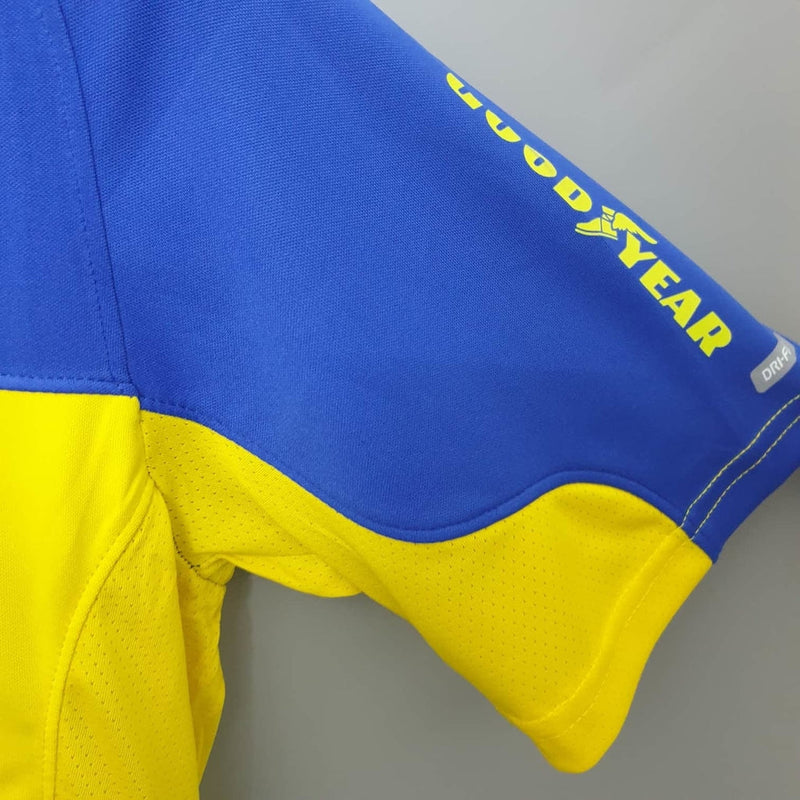 Boca Juniors Retro 2005 Blue and Yellow Jersey -