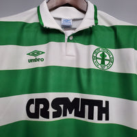 Camisola Celtic Retrô 1987/1989 - Verde e Branca