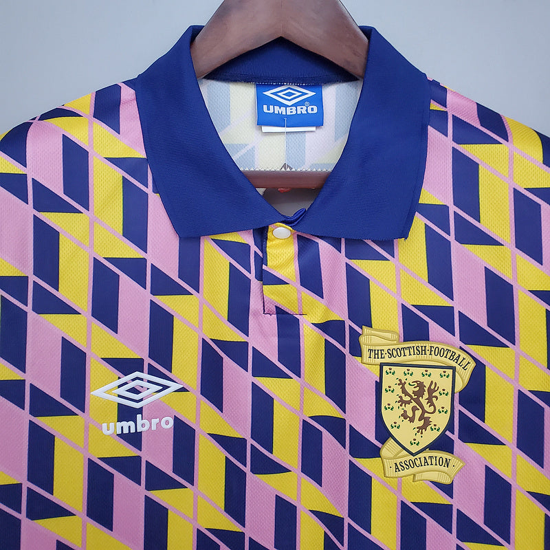 Scotland Retro 1988/1989 Yellow Jersey -