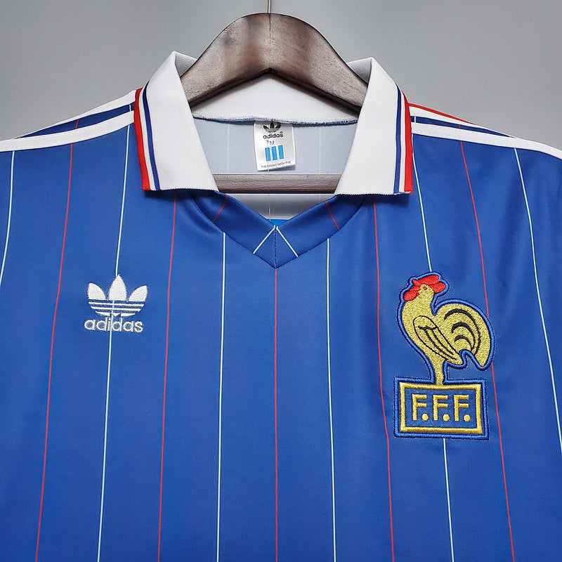Retro France 1982 Jersey - Blue