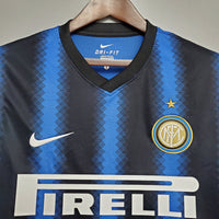 Camisola Inter de Milão Retrô 2010/2011 - Azul e Preta