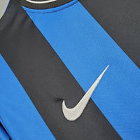 Inter Milan 2010 Retro Shirt - Blue and Black
