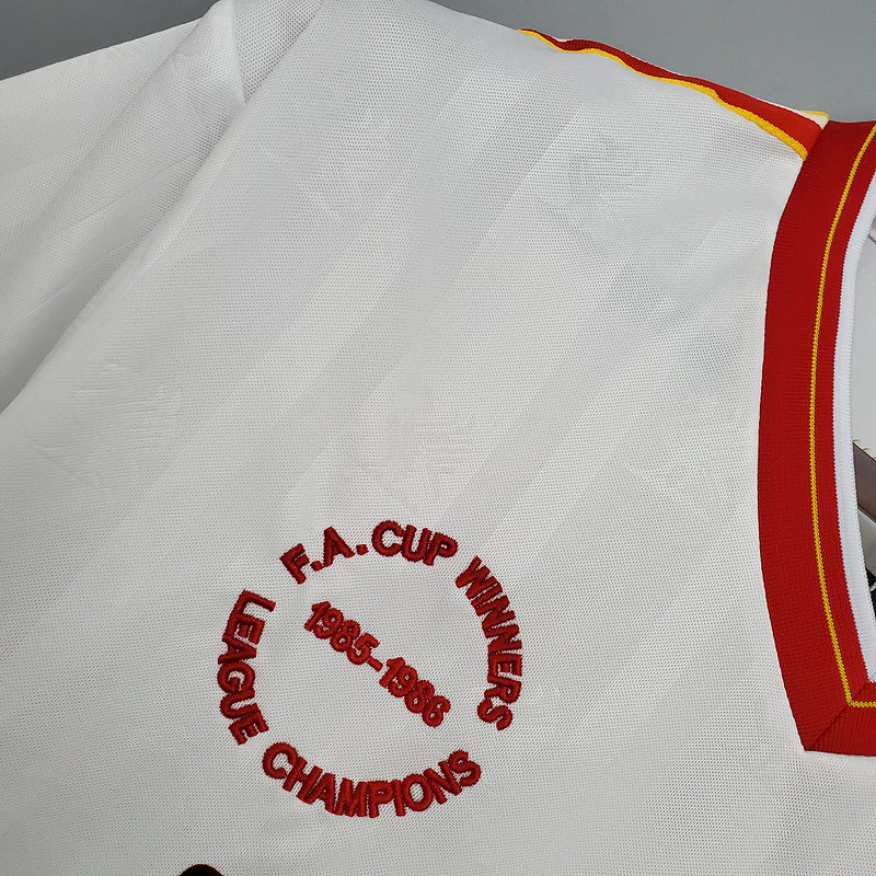 Liverpool Retro 1985/1986 Shirt - White