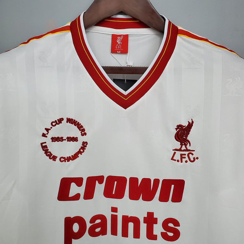 Liverpool Retro 1985/1986 Shirt - White