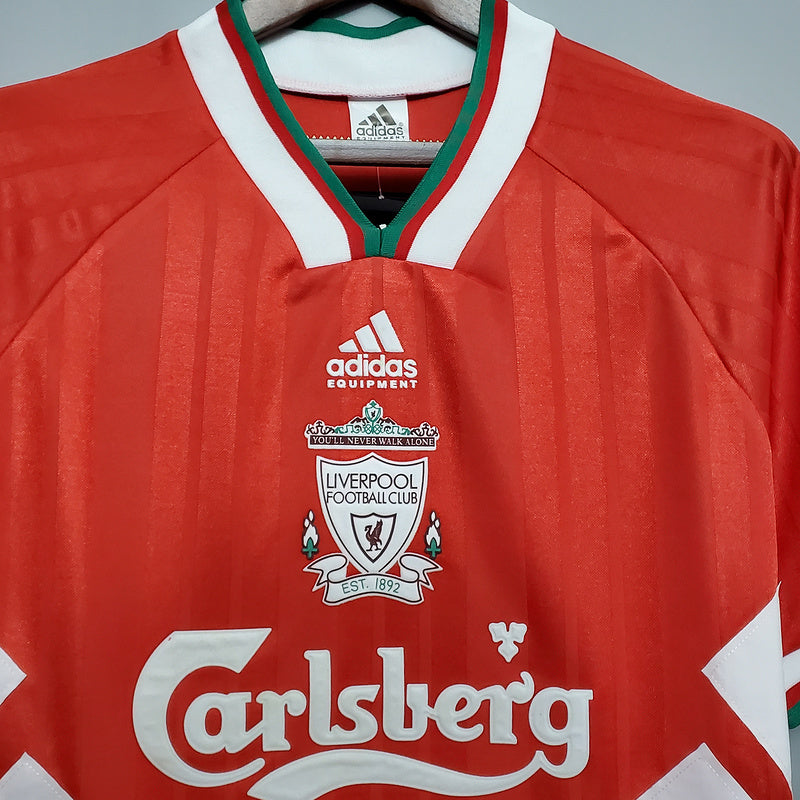Liverpool Retro 1993/1995 Shirt - Red