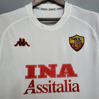 Maillot Roma Rétro 2000/2001 - Blanc